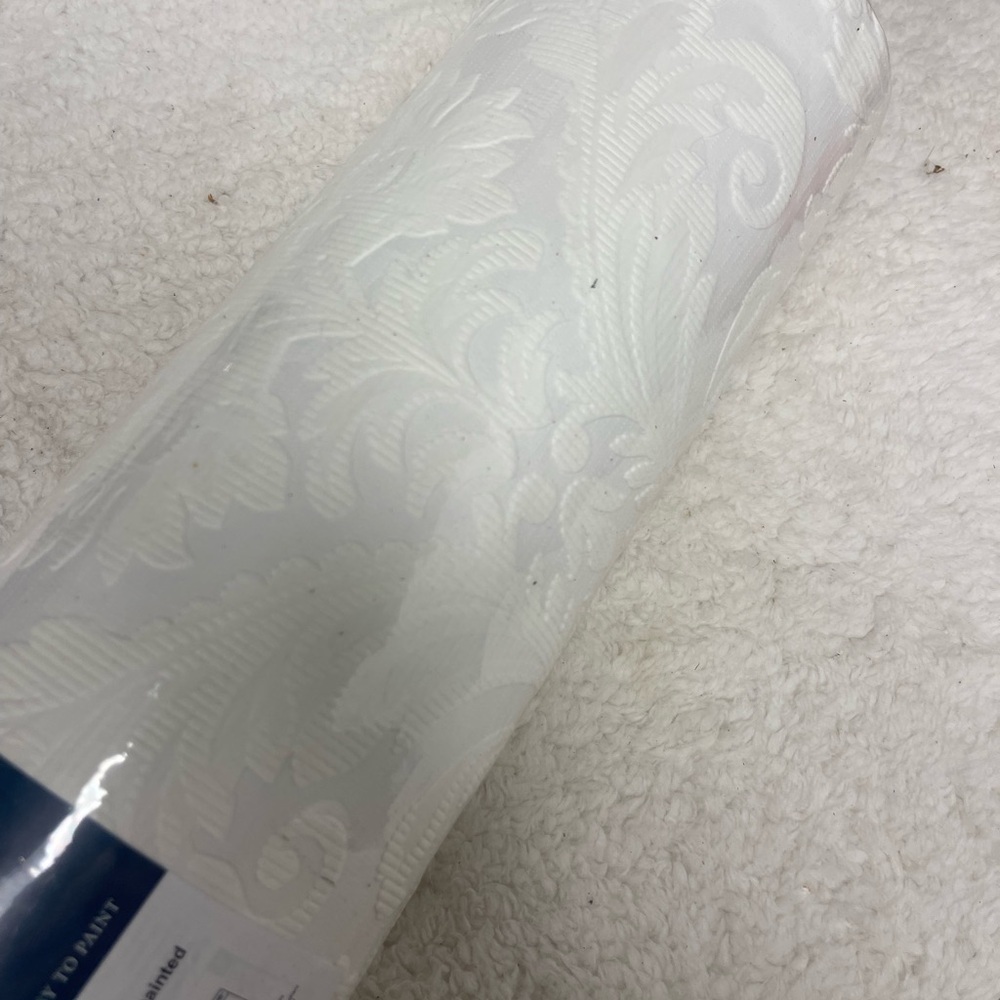 Luxury Damask Paintable Wallpaper Embossed Blown Vinyl Anaglypta RD80027 - Picture 2 of 5